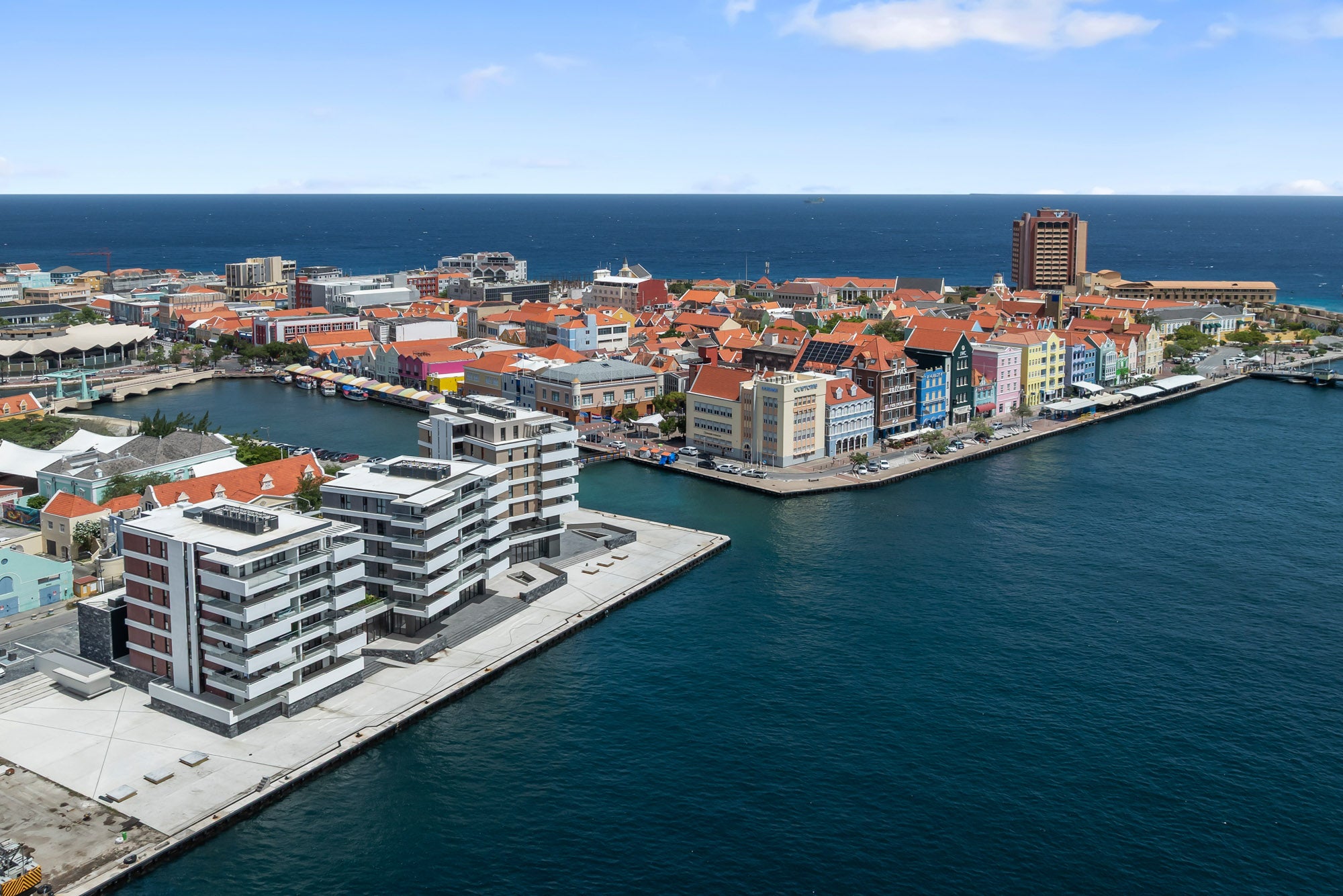 The Wharf Luxury Vacation Rental Condo Apartment in Heart of colorful and cultural Willemstad, Curaçao