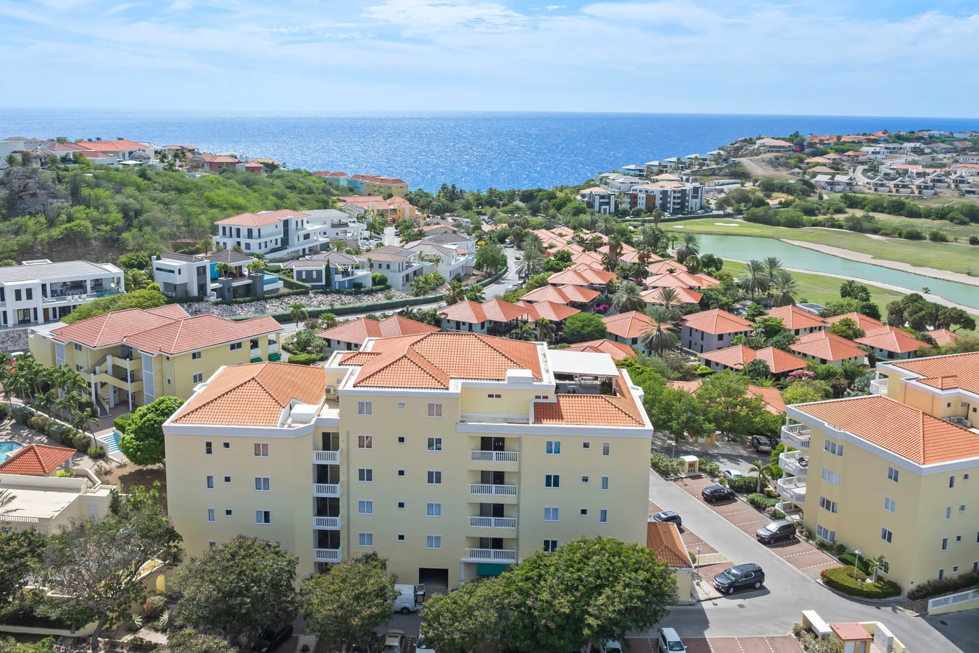 Triple Tree Ocean Front Holiday Rental in Blue Bay Resort Curacao