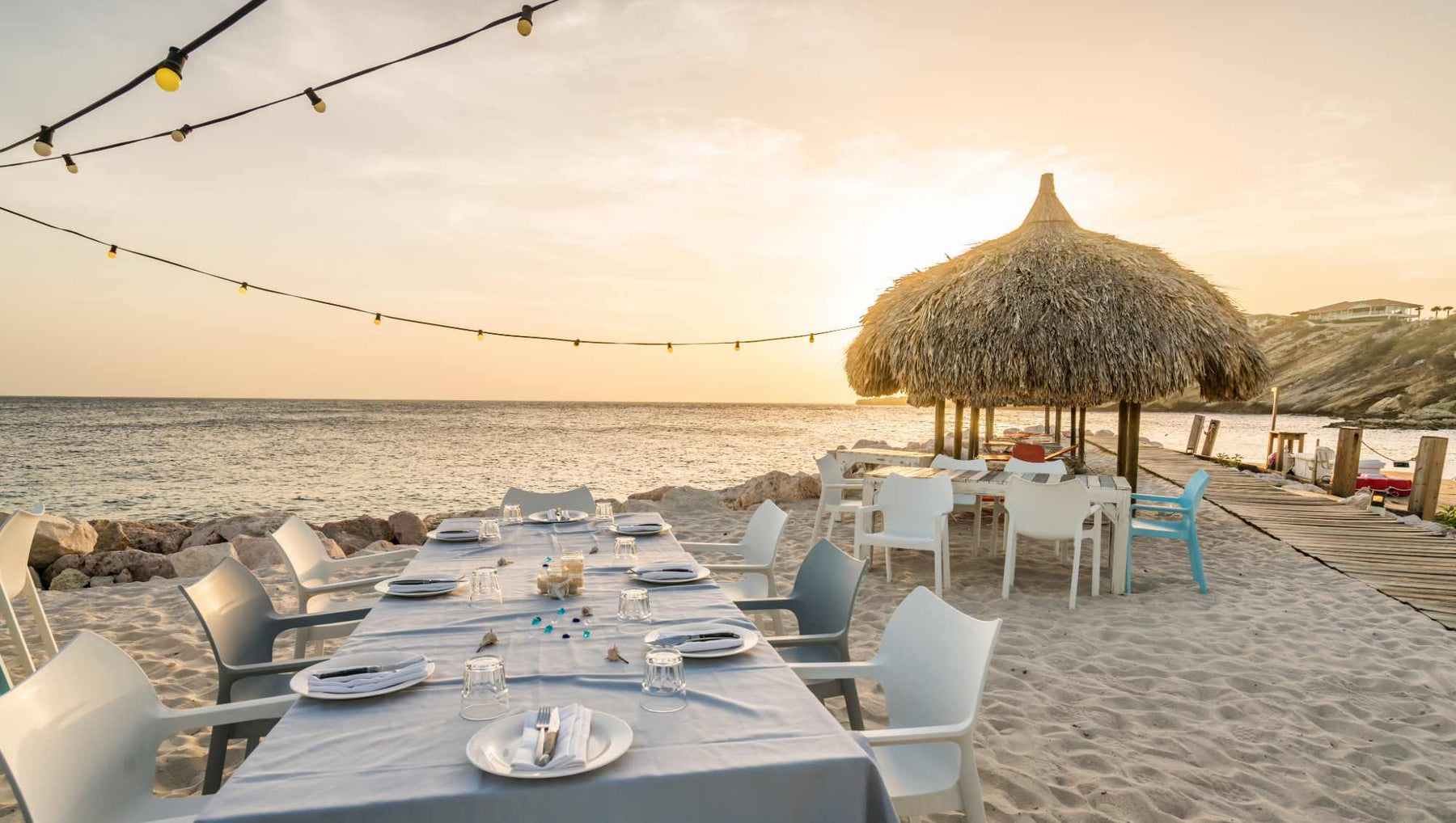 Sunset Dinner at the Beach | Blue Bay Beach Resort