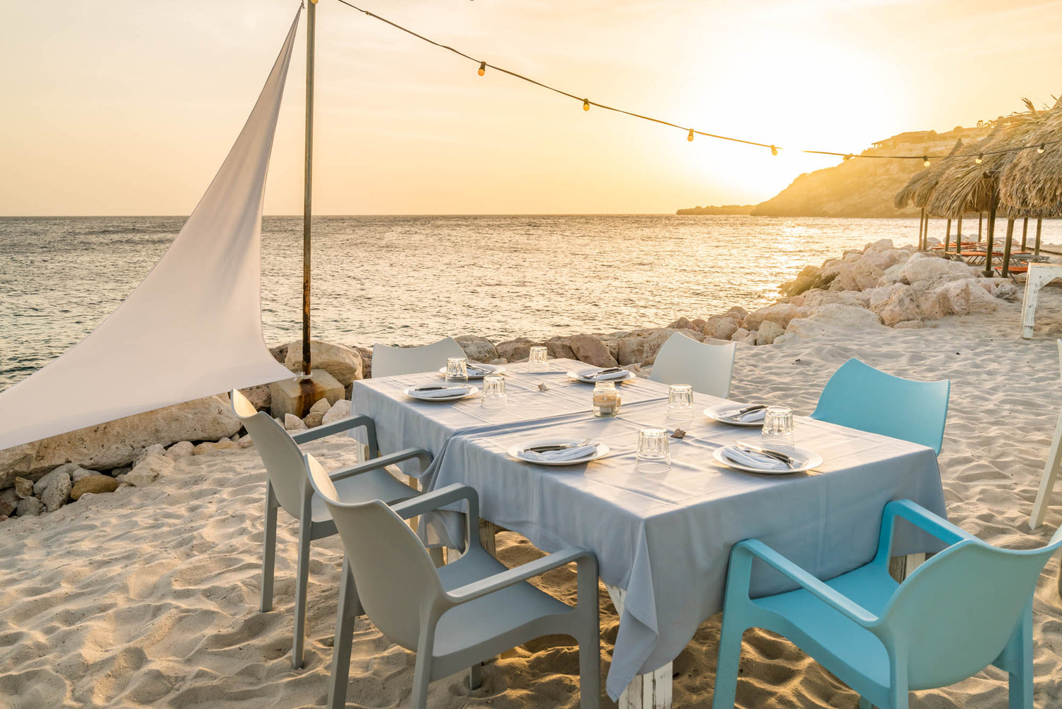 Brass Boer Curacao | Dinner at the Beach on Blue Bay Curacao